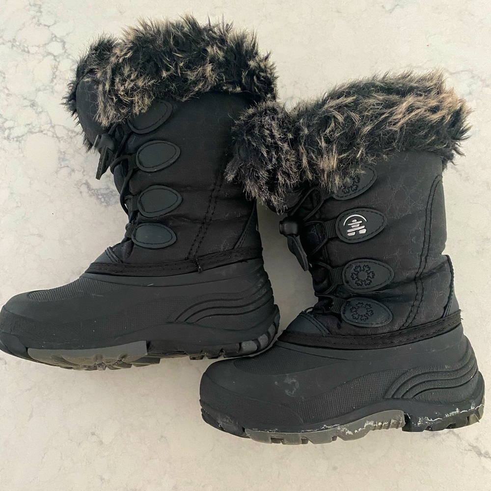 Kamik Black Winter Fury Boots